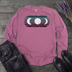 Grunge Moon Phase Trio Long Sleeve T-Shirt