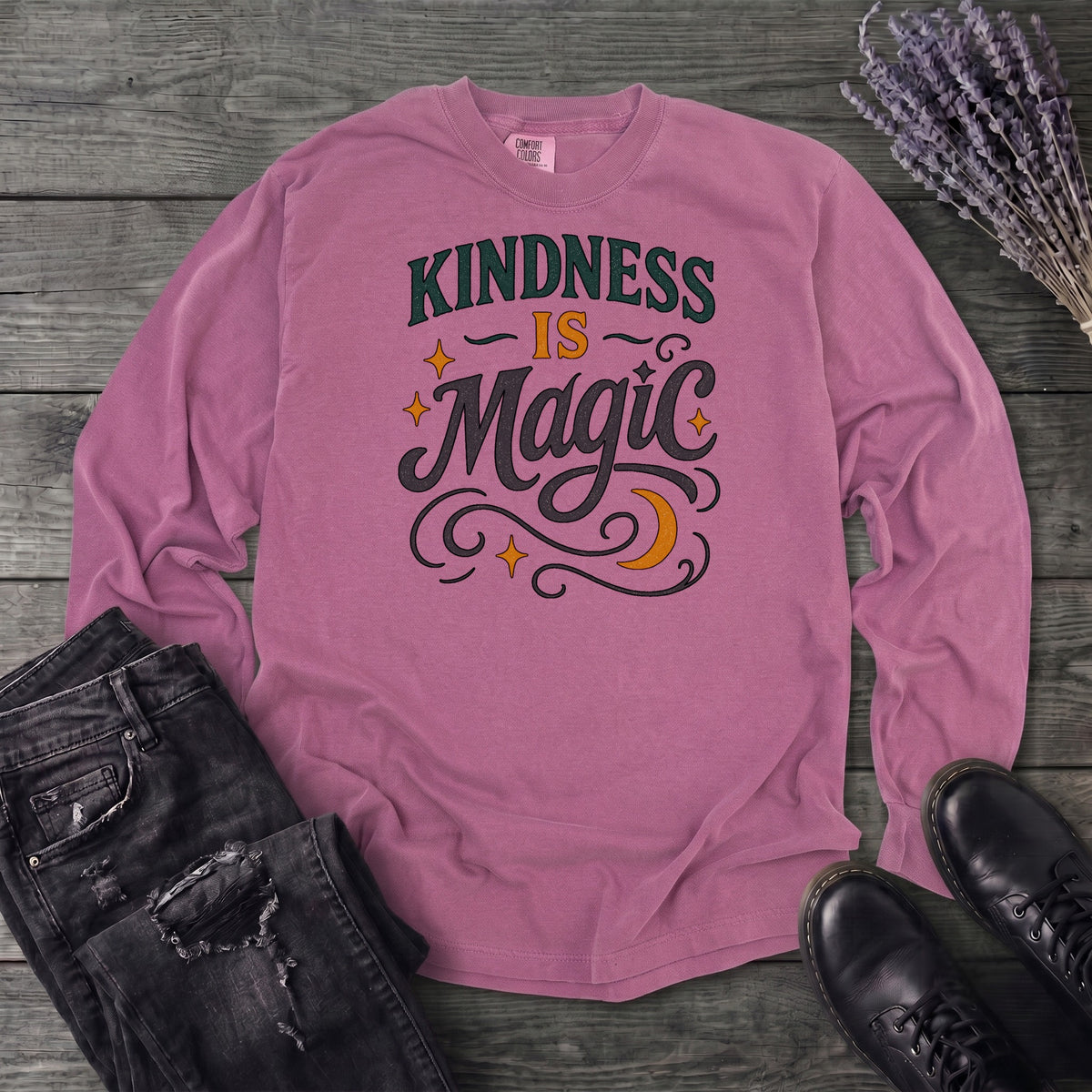 Kindness Is Magic Long Sleeve T-Shirt