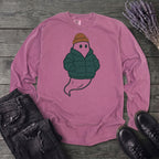Puffer Coat Ghost Long Sleeve T-Shirt