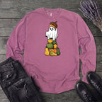 Stacked Squash Ghost Long Sleeve T-Shirt