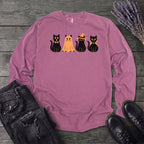 Black Cat Costume Party Long Sleeve T-Shirt