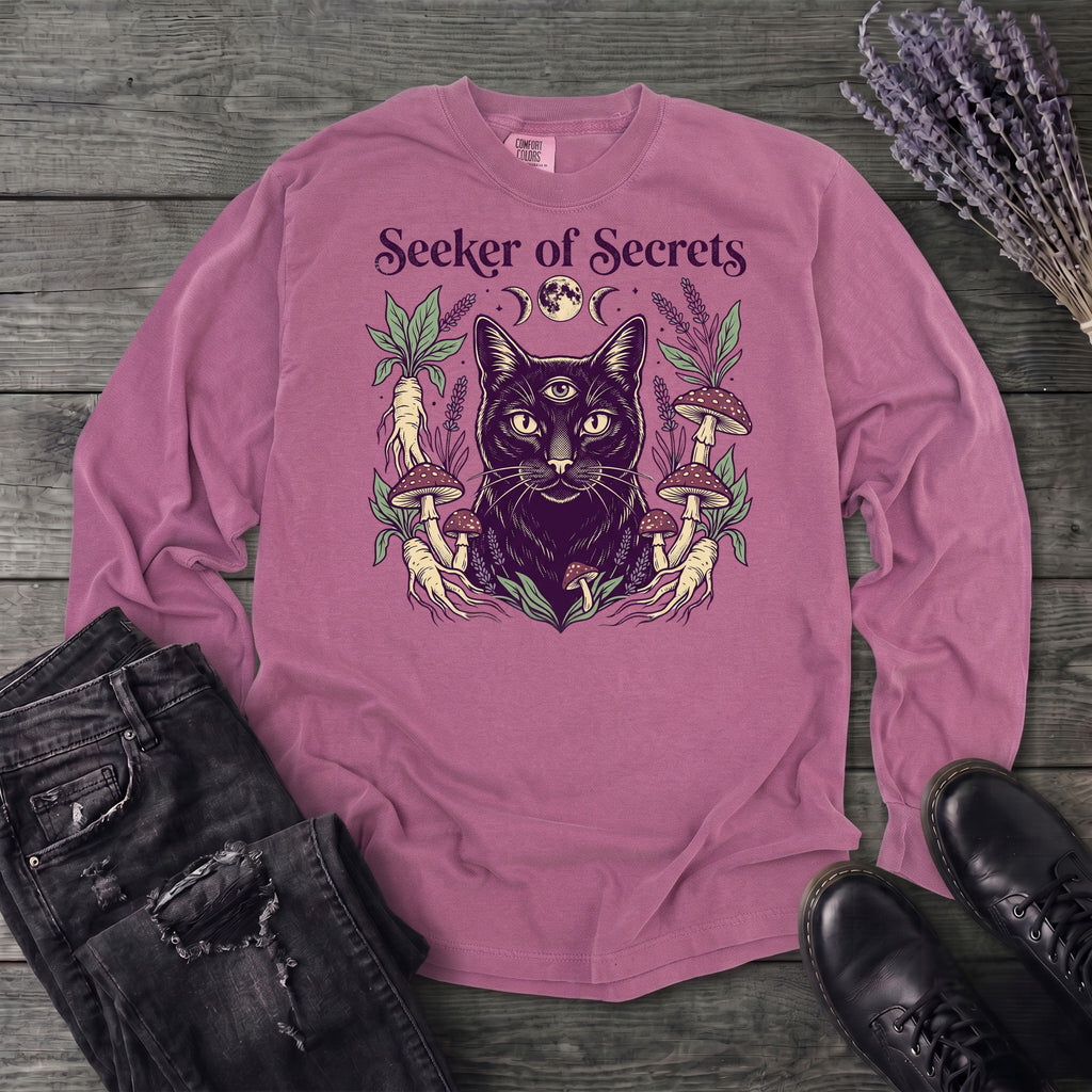 Seeker Of Secrets Long Sleeve T-Shirt