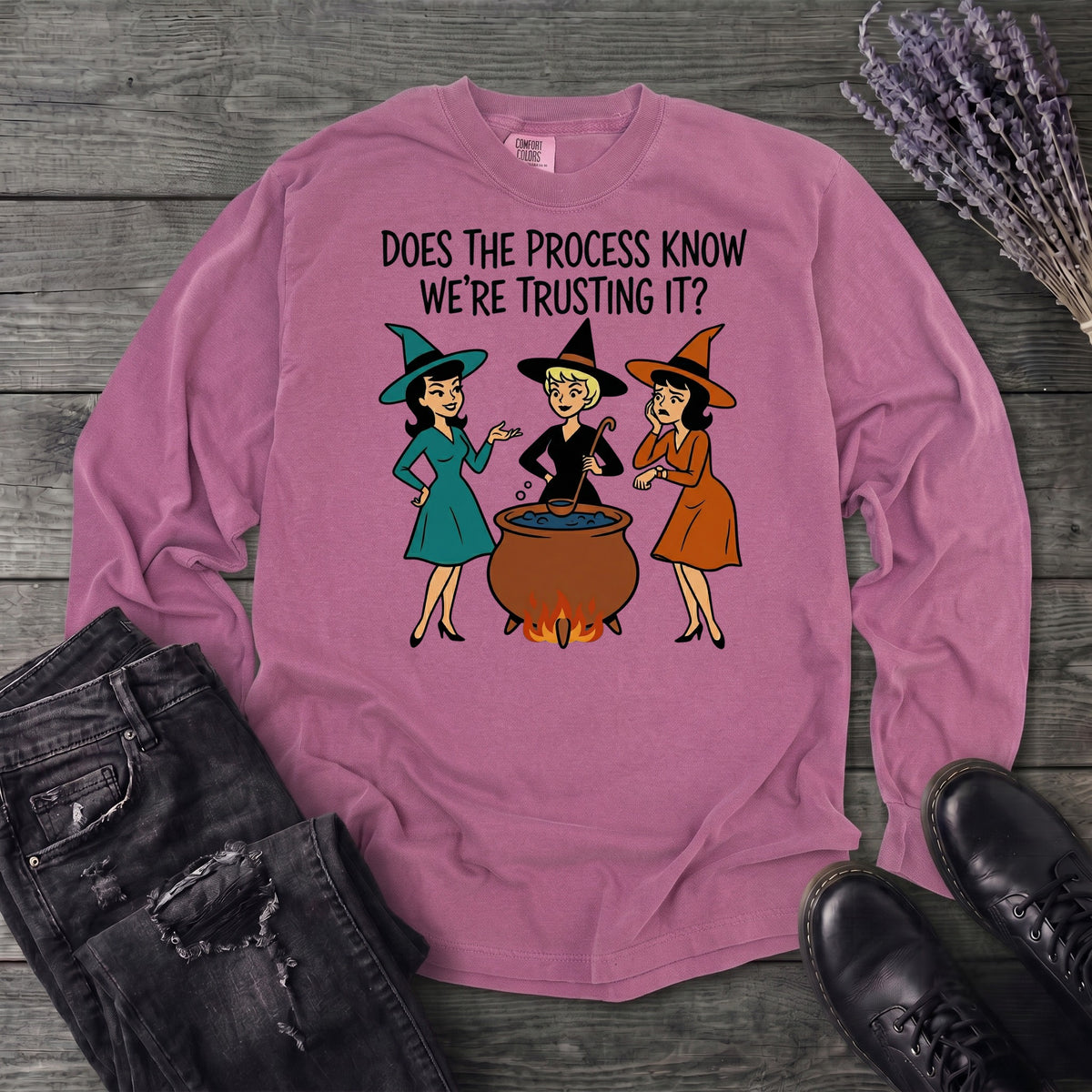 Does the process know Long Sleeve T-Shirt