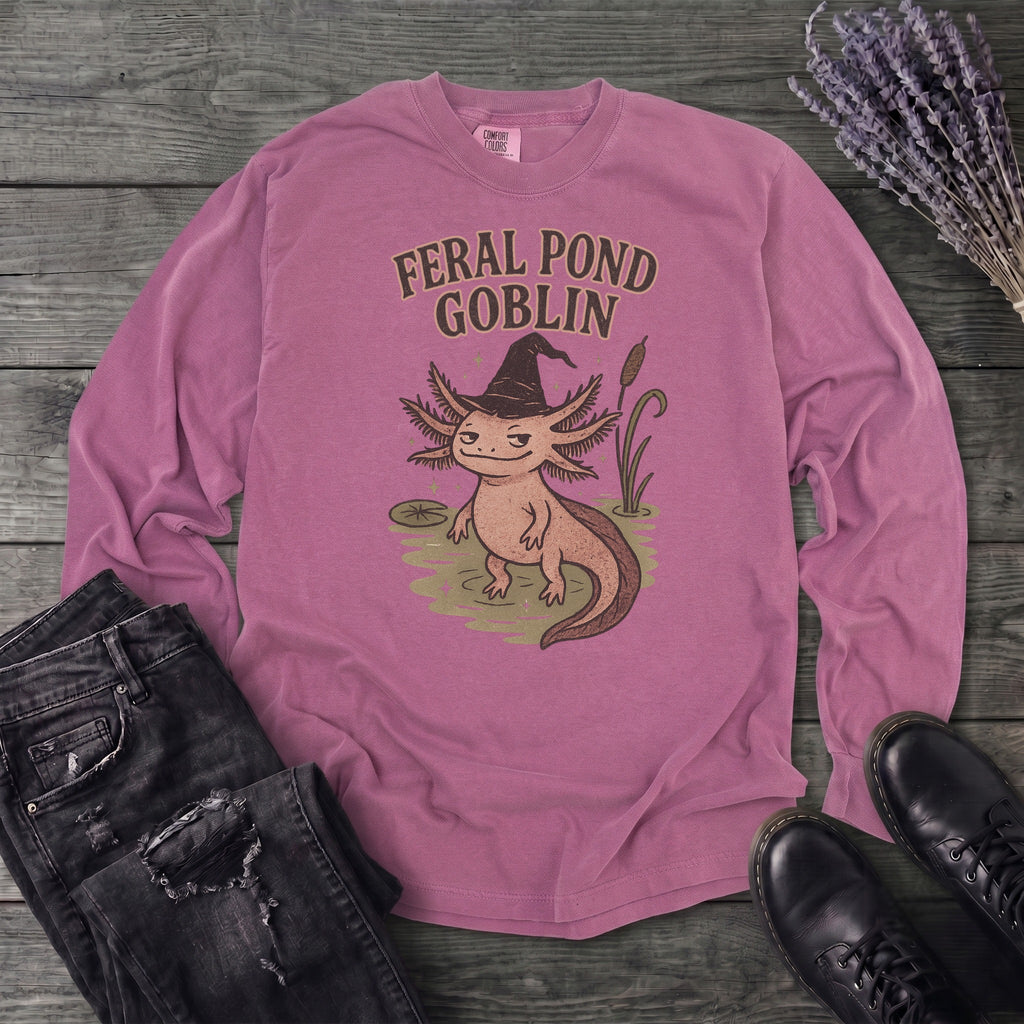 Feral Pond Goblin Long Sleeve T-Shirt