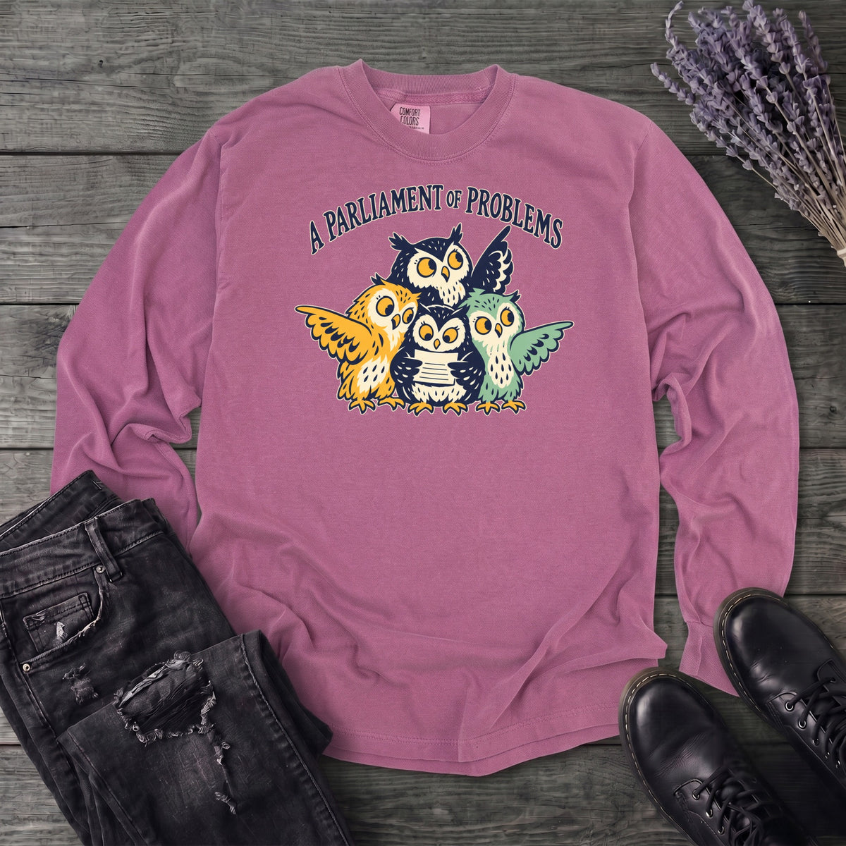 A Parliament Of Problems Long Sleeve T-Shirt