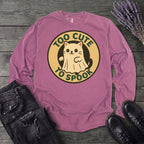Too Cute To Spook Long Sleeve T-Shirt