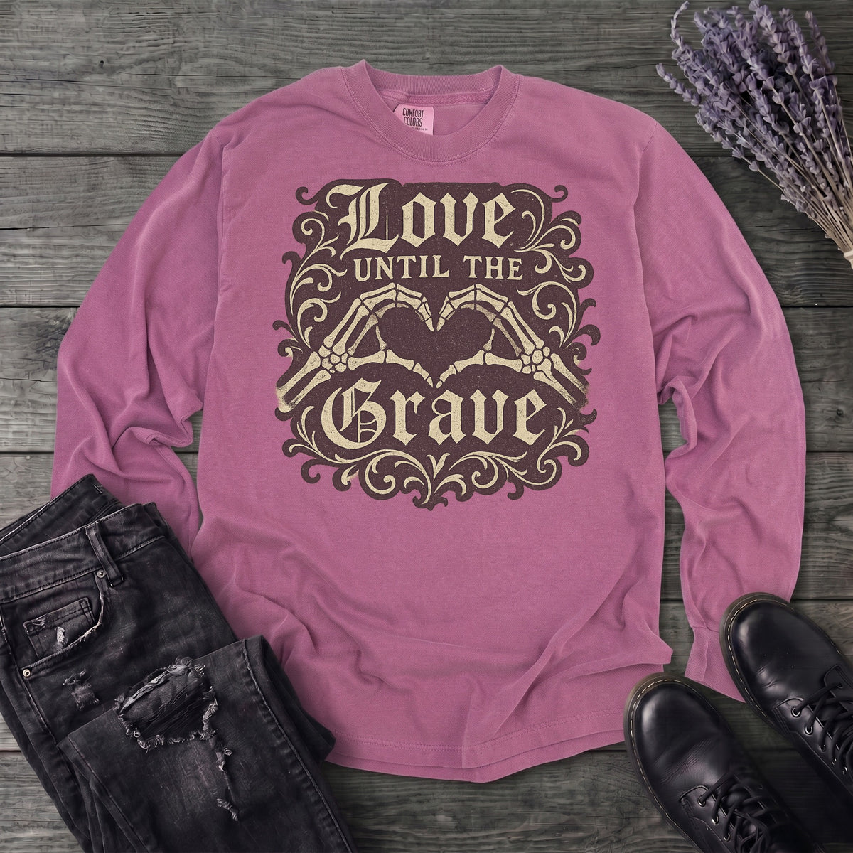love until the grave Long Sleeve T-Shirt