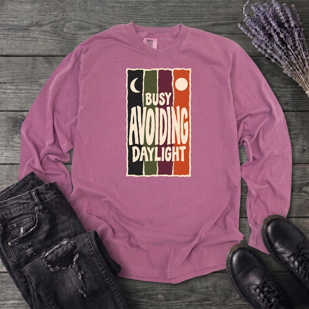 Avoiding Daylight Long Sleeve T-Shirt