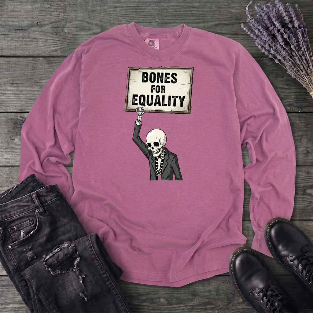 Bones For Equality Long Sleeve T-Shirt
