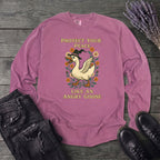 Protect Your Peace Like An Angry Goose Long Sleeve T-Shirt