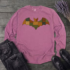 Patchwork Bat Long Sleeve T-Shirt