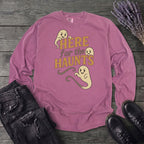 Here For The Haunt Long Sleeve T-Shirt