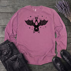 Bat Knitting Long Sleeve T-Shirt
