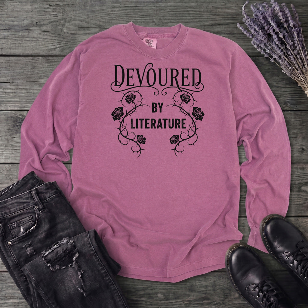 Devoured By Literature Long Sleeve T-Shirt