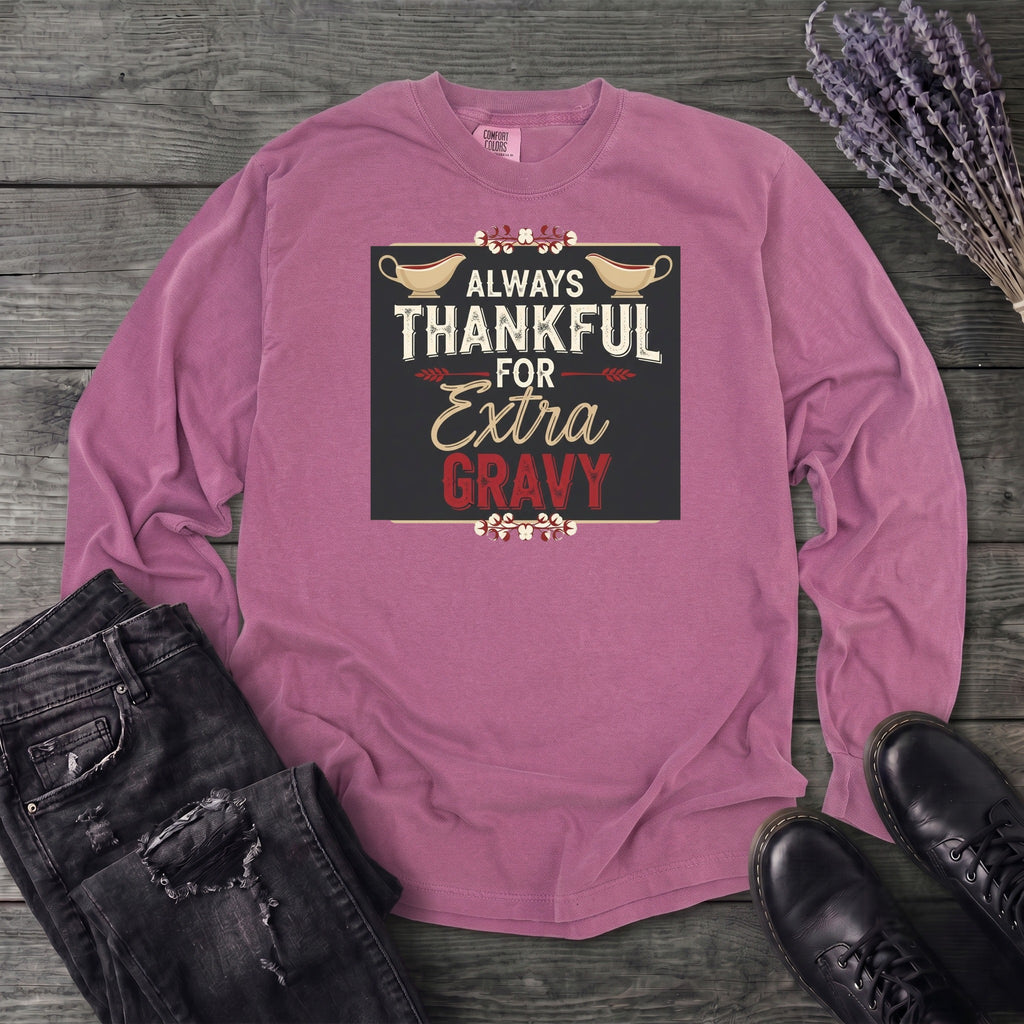Thankful Gravy Long Sleeve T-Shirt