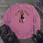 Witch Flight Risk Long Sleeve T-Shirt