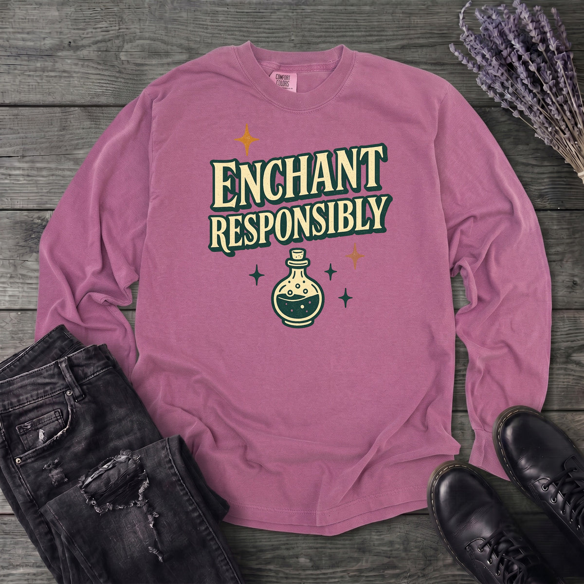 Enchant Responsibly Long Sleeve T-Shirt