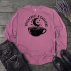 Witchcraft And Caffeine Long Sleeve T-Shirt