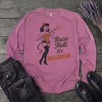 Raise Hell Its Halloween Long Sleeve T-Shirt