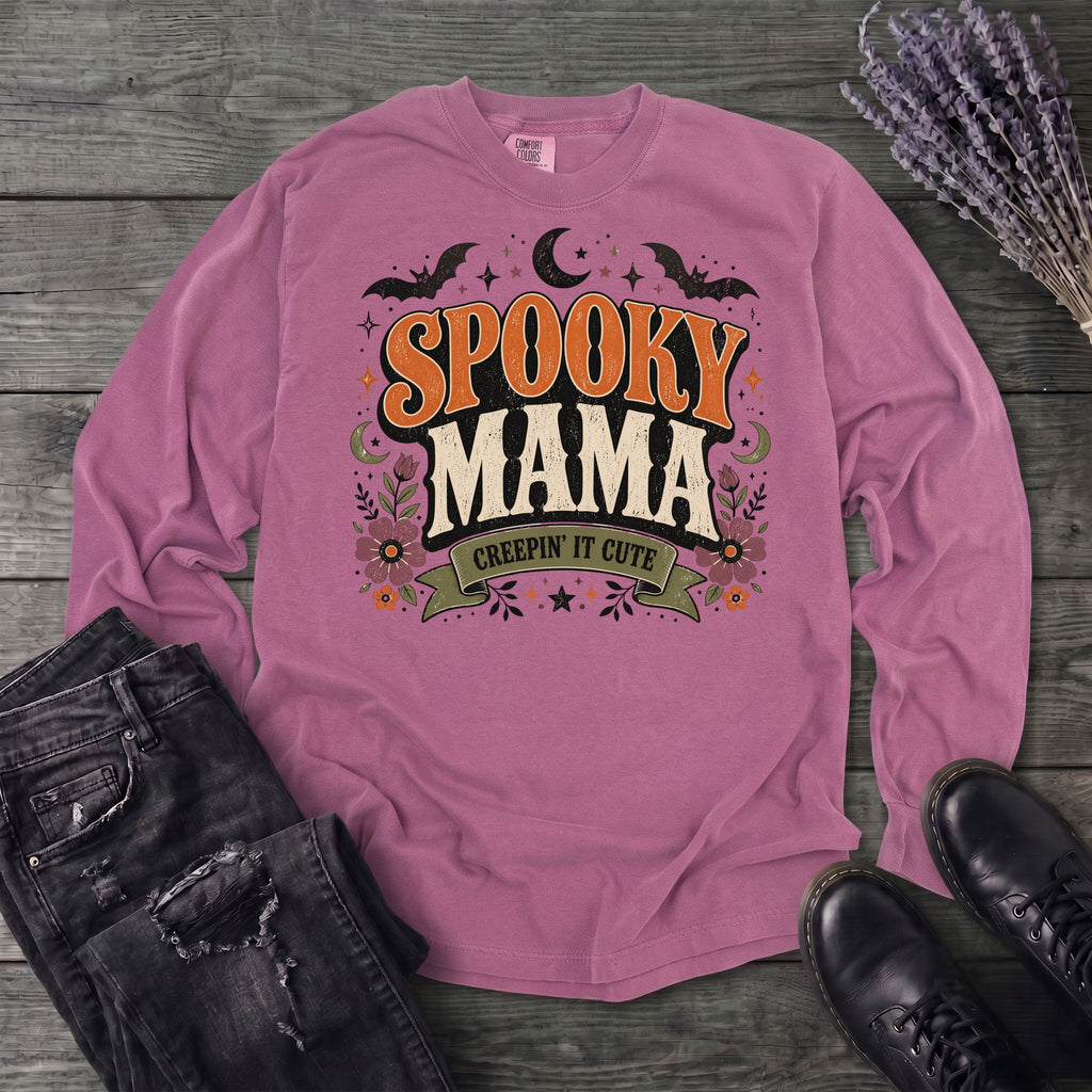 Spooky Mama Long Sleeve T-Shirt