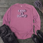 Known To Disappear Long Sleeve T-Shirt
