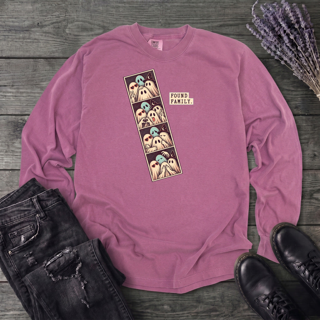Found Family Photobooth Long Sleeve T-Shirt