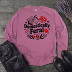 domestically feral Long Sleeve T-Shirt