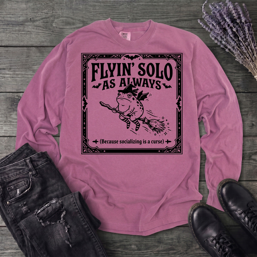 Flyin Solo Long Sleeve T-Shirt
