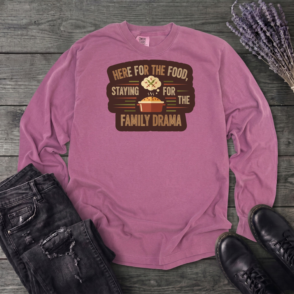 Family Drama Long Sleeve T-Shirt