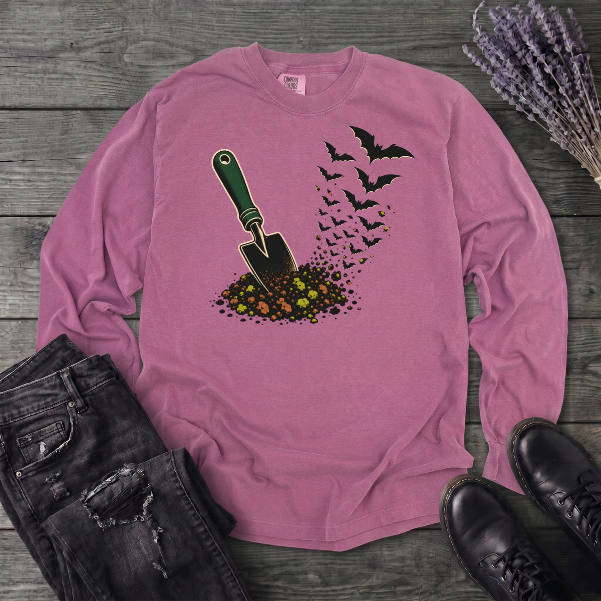 Garden Spade Bats Long Sleeve T-Shirt