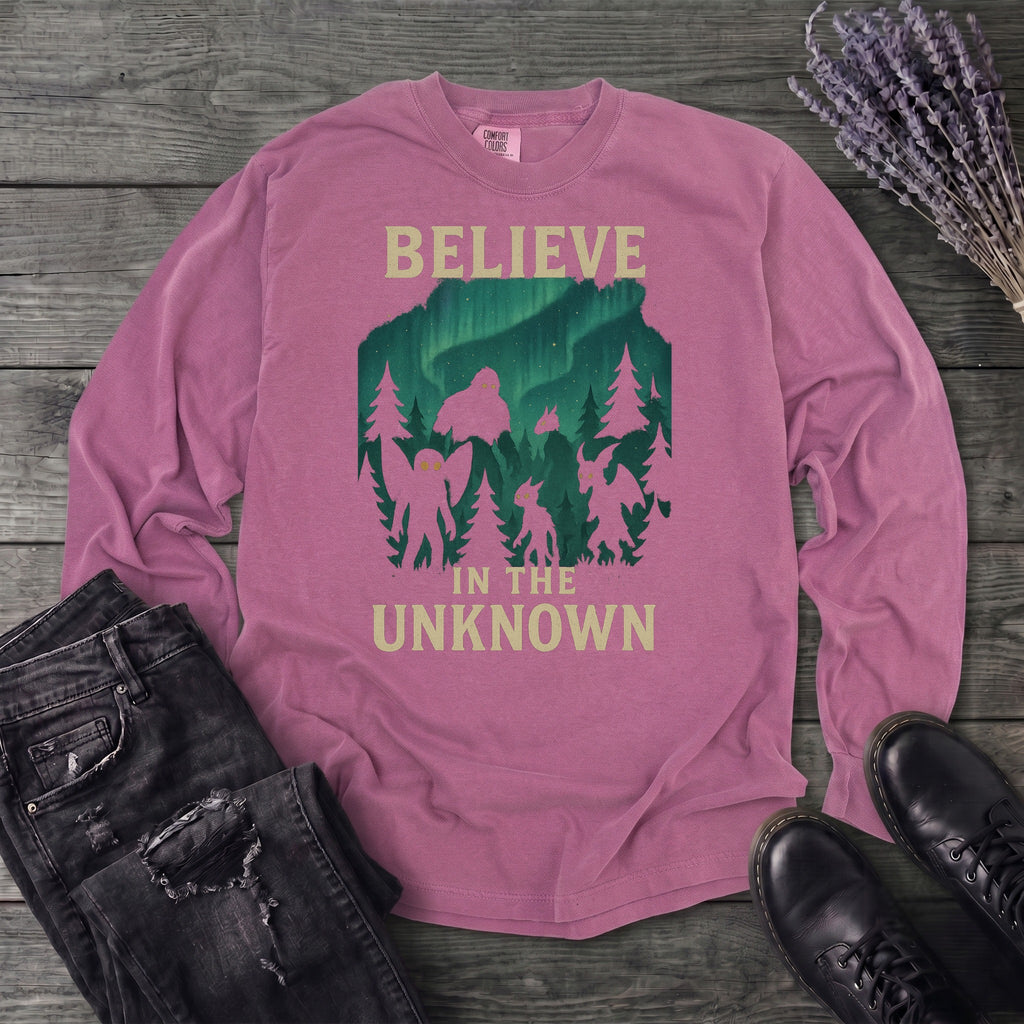 Believe In The Unknown Long Sleeve T-Shirt