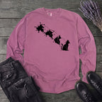 Inkblot Cat Long Sleeve T-Shirt