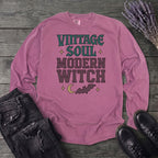 Vintage Soul Modern Witch Long Sleeve T-Shirt