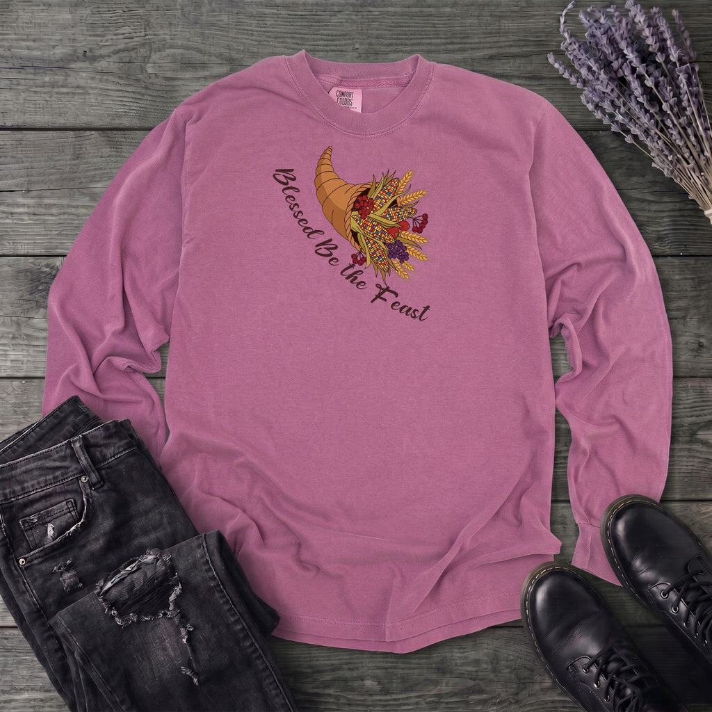 Blessed Be The Feast Long Sleeve T-Shirt