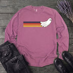 Retro Ghost Long Sleeve T-Shirt