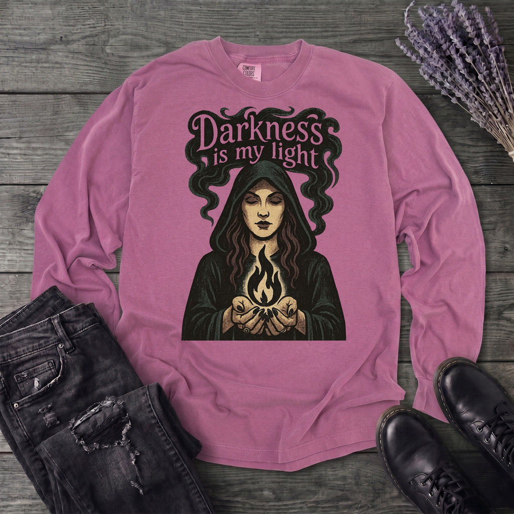 Darkness Is My Light Long Sleeve T-Shirt