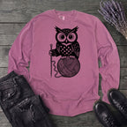Owl And Yarn Long Sleeve T-Shirt
