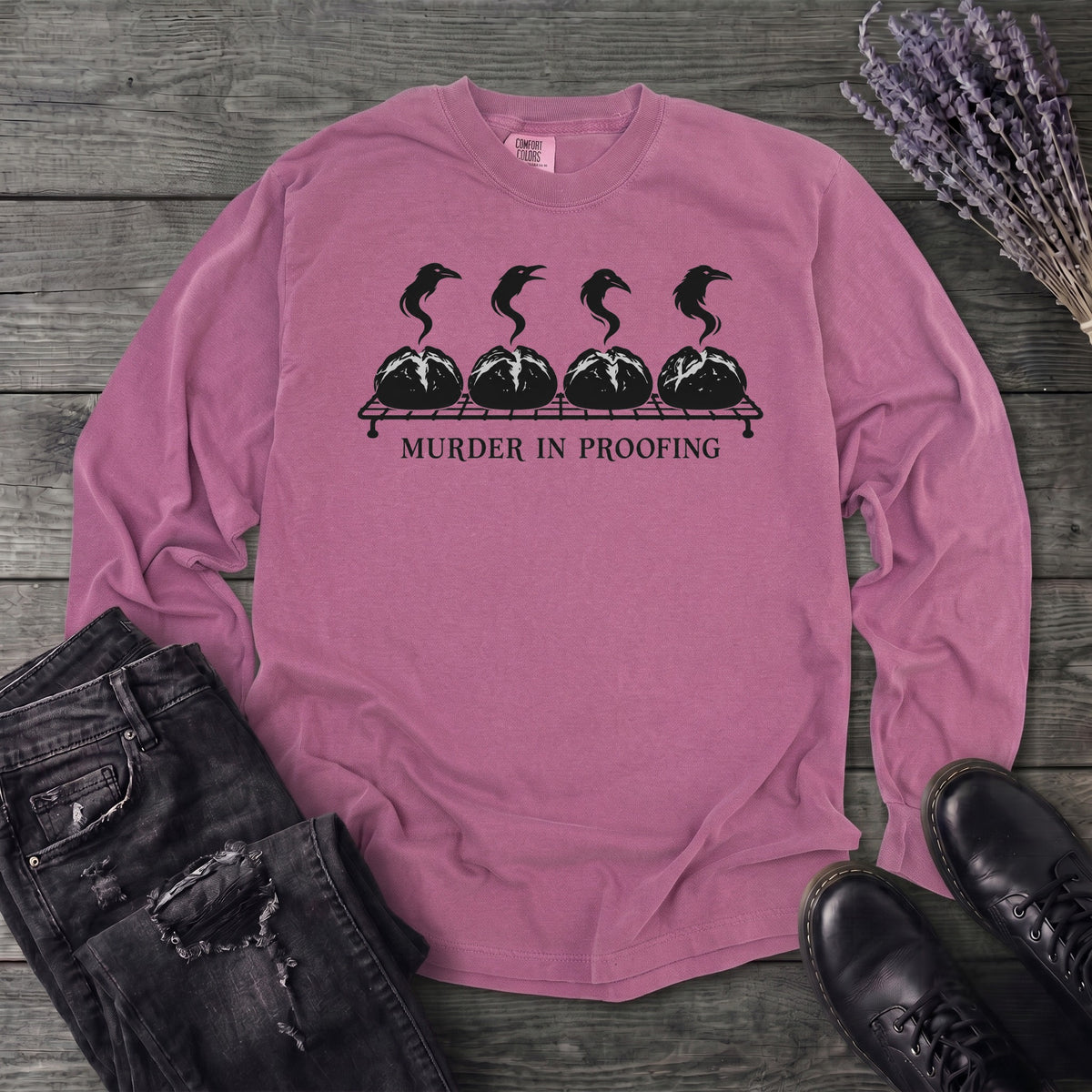 Murder In Proofing Long Sleeve T-Shirt