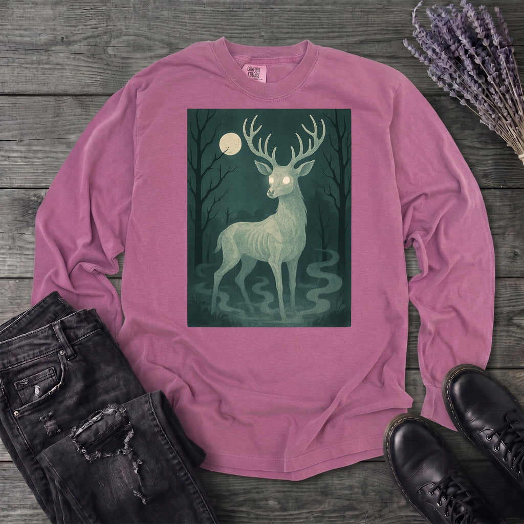 Woodland Spirits Stag Long Sleeve T-Shirt