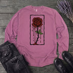 dripping rose Long Sleeve T-Shirt