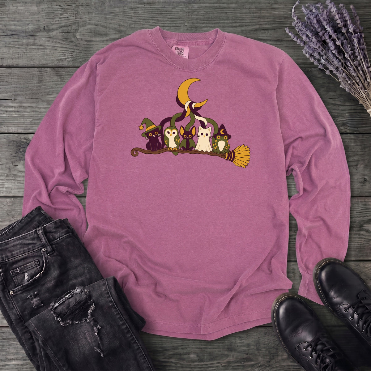 Tether To The Moon Long Sleeve T-Shirt