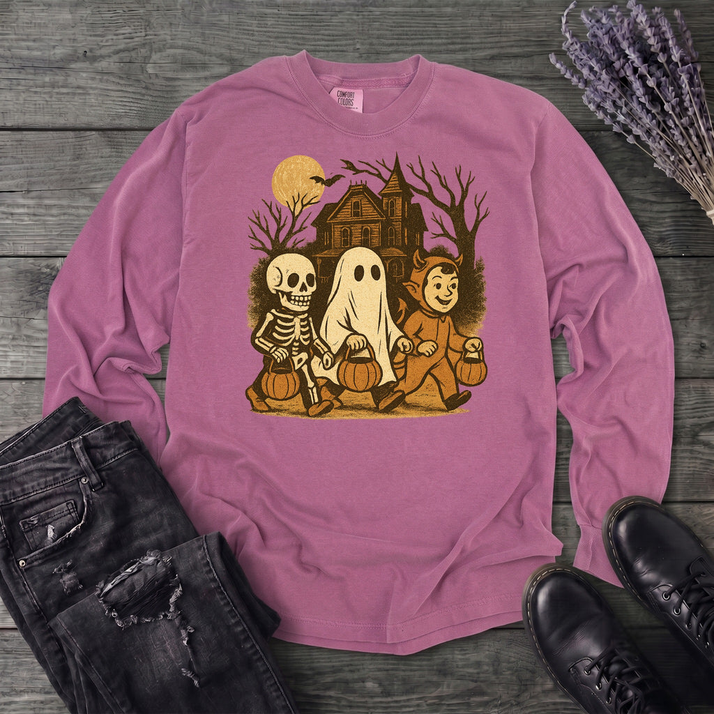 Trick Or Treaters Long Sleeve T-Shirt