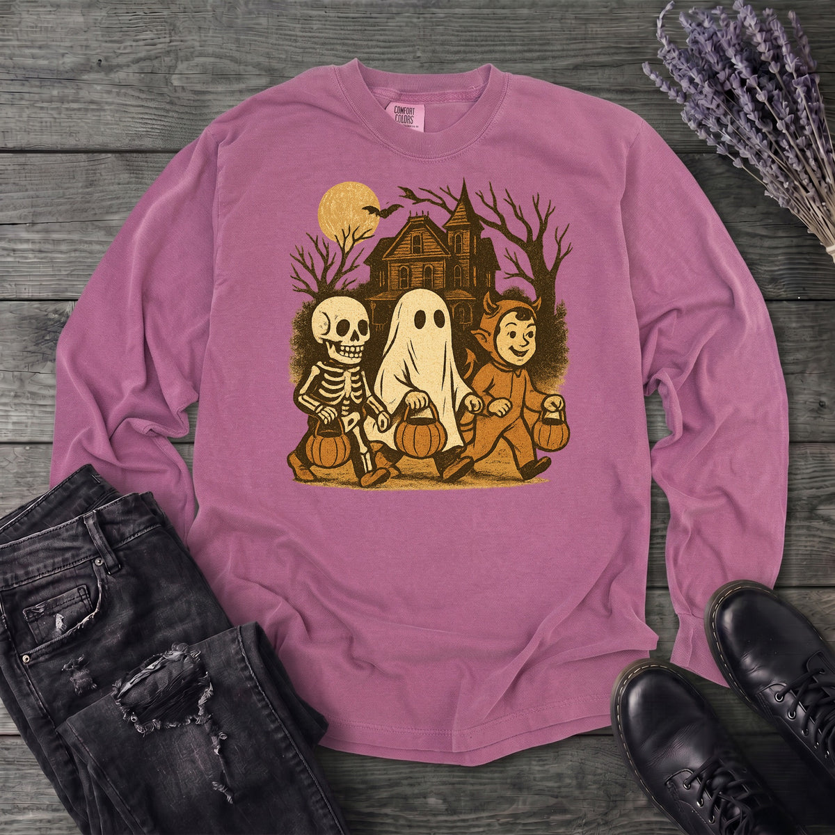 Trick Or Treaters Long Sleeve T-Shirt