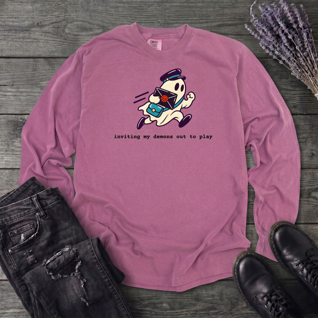Inviting My Demons Long Sleeve T-Shirt