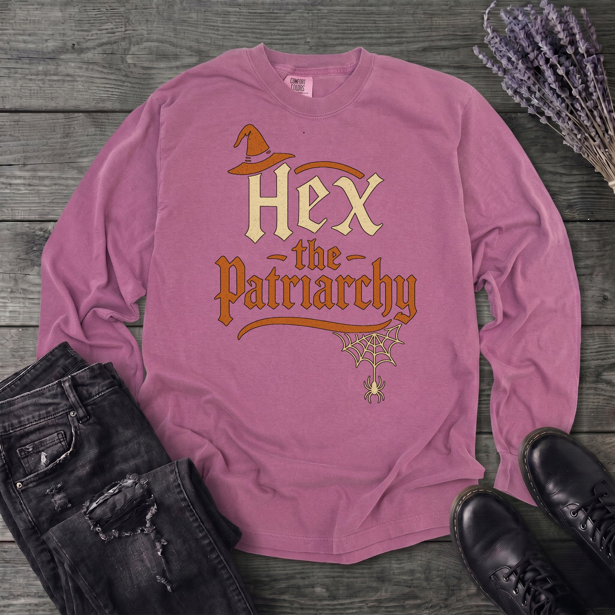 Hex The Patriarchy Long Sleeve T-Shirt