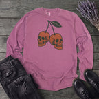 Skull Cherries Long Sleeve T-Shirt