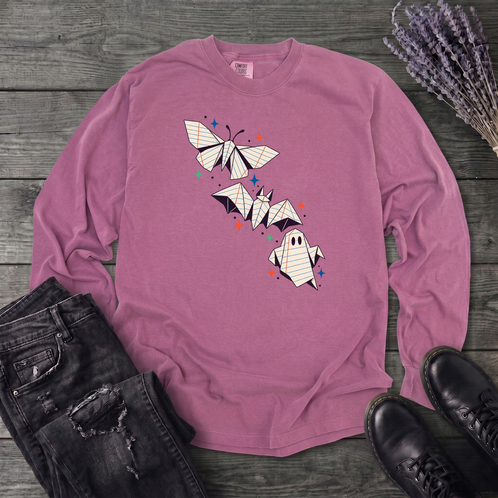 Spooky Notes Long Sleeve T-Shirt