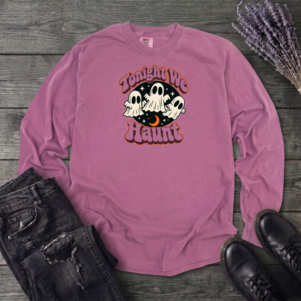 Tonight We Haunt Long Sleeve T-Shirt