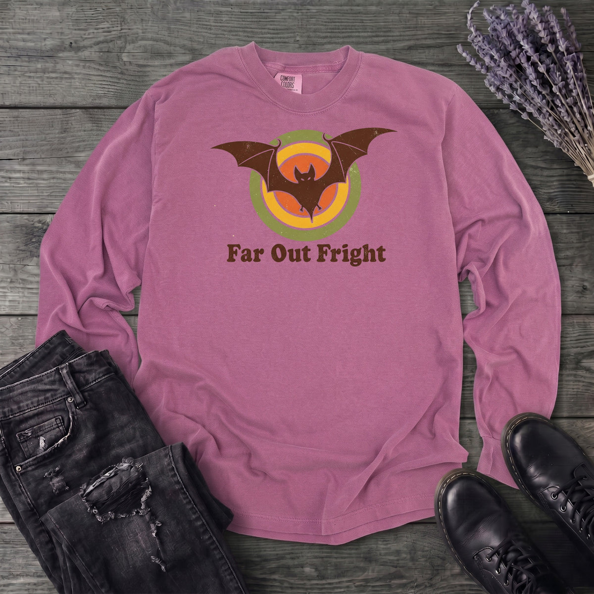 Far Out Fright Long Sleeve T-Shirt