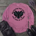 murdering bad vibes Long Sleeve T-Shirt